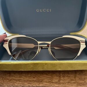 Striped Gucci Sunglasses
